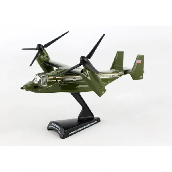 Cheap PS5378-2 POSTAGE STAMP MV-22 PRESIDENTIAL OSPREY - Miniature Marvels: Airplane Models & Painted Dice Airplane Model