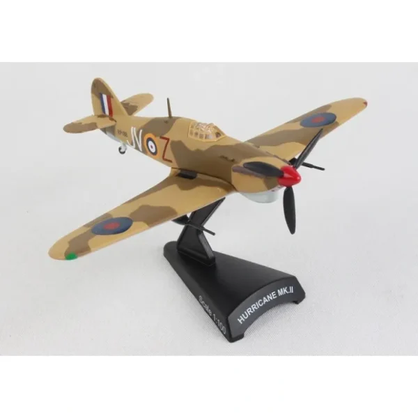 Fashion PS5340-3 POSTAGE STAMP RAF HURRICANE 1/100 - Miniature Marvels: Airplane Models & Painted Dice Airplane Model