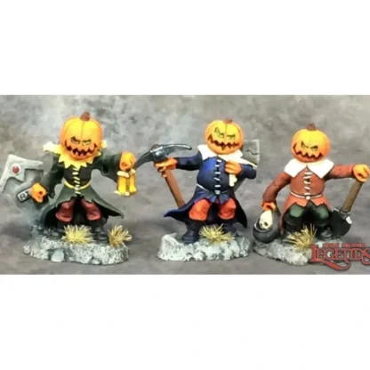 Outlet Pumpkin Minions (3): Dark Heaven Legends RPR 03677 - Miniature Marvels: Airplane Models & Painted Dice Miniature