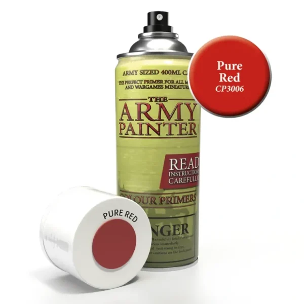 Fashion Pure Red: Colour Primers TAP CP3006 - Miniature Marvels: Airplane Models & Painted Dice Paint