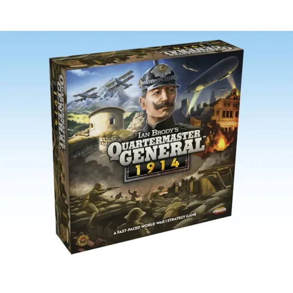 Store Quartermaster General: 1914 AGS ARTG014 - Miniature Marvels: Airplane Models & Painted Dice Board Game