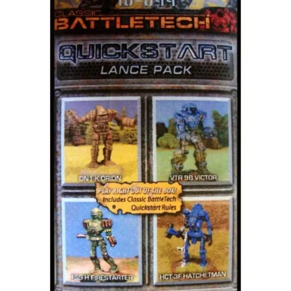 Discount Quick Start Lance Pack: BattleTech - Mech Pack IWM 10-044 - Miniature Marvels: Airplane Models & Painted Dice Miniature