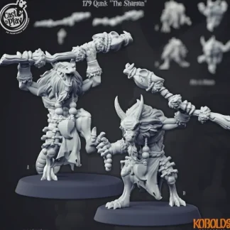 New Qunk The Shaman - Miniature Marvels: Airplane Models & Painted Dice Miniature