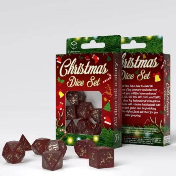 2022 Q-Work Shop Christmas Dice - Miniature Marvels: Airplane Models & Painted Dice* Shop All