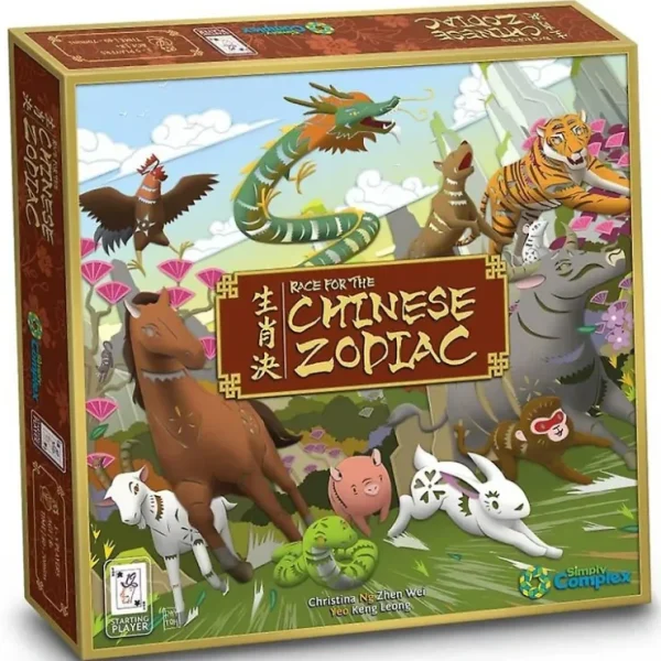 Cheap Race for the Chinese Zodiac CSG SC1003 - Miniature Marvels: Airplane Models & Painted Dice Board Game