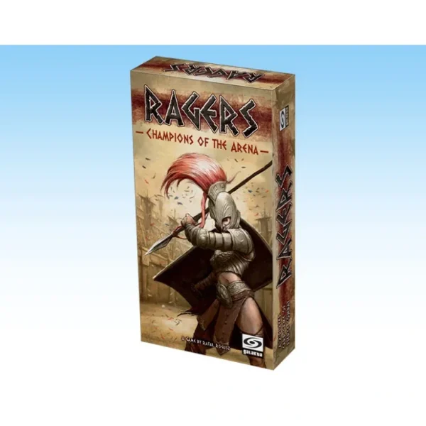 Fashion Ragers: Champions of the Arena AGS ENRG01 - Miniature Marvels: Airplane Models & Painted Dice Board Game