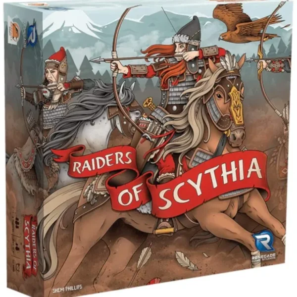 Online Raiders of Scythia RGS 02139 - Miniature Marvels: Airplane Models & Painted Dice Board Game