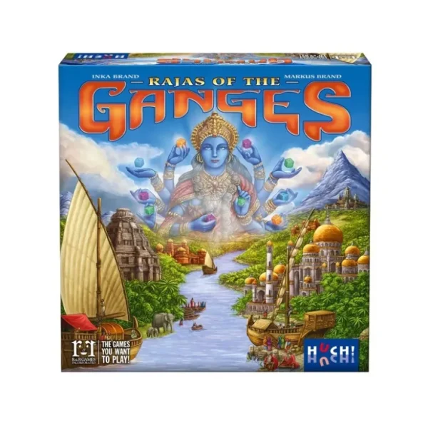 Outlet Rajas of the Ganges - RRG 446 - Miniature Marvels: Airplane Models & Painted Dice Board Game