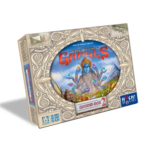Outlet Rajas of the Ganges: Goodie Box 2 - RRG 444 - Miniature Marvels: Airplane Models & Painted Dice Board Game