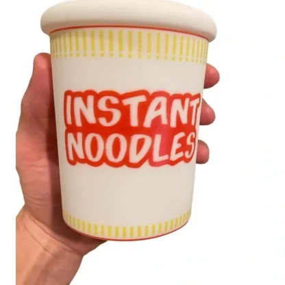 Cheap Ramen Instant Noodles Lamp Cup - Portable Night Light - Changes colors! - Miniature Marvels: Airplane Models & Painted Dice Egpull
