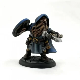 Hot Reaper Baldon, Dwarf Hero 07137 - Miniature Marvels: Airplane Models & Painted Dice Reaper Miniatures