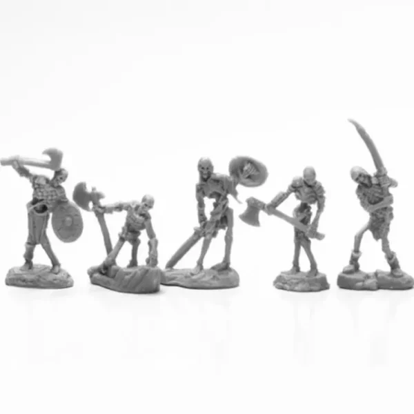 Cheap Reaper Bog Skeletons (5) 44115 - Miniature Marvels: Airplane Models & Painted Dice Reaper Miniatures