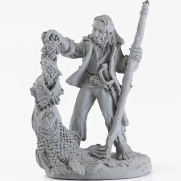 Hot Reaper Brinewind Fisherman 04025 - Miniature Marvels: Airplane Models & Painted Dice Reaper Miniatures