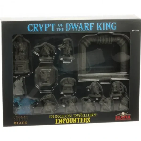 Store Reaper Crypt of the Dwarf King 44151 - Miniature Marvels: Airplane Models & Painted Dice Reaper Miniatures