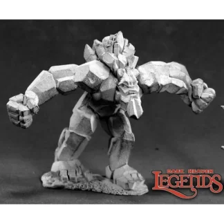 Fashion Reaper Crystal Golem (metal) 02954 - Miniature Marvels: Airplane Models & Painted Dice Reaper Miniatures
