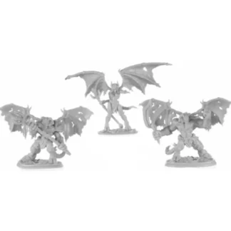 Best Reaper Devils (3) 77684 - Miniature Marvels: Airplane Models & Painted Dice Reaper Miniatures