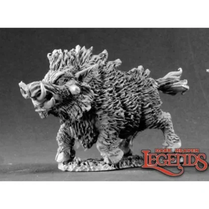 Flash Sale Reaper Dire Boar (metal) 03435 - Miniature Marvels: Airplane Models & Painted Dice Reaper Miniatures