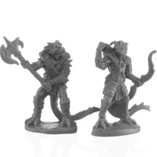 Best Sale Reaper Dragonfolk Fighter and Ranger 44146 - Miniature Marvels: Airplane Models & Painted Dice Reaper Miniatures