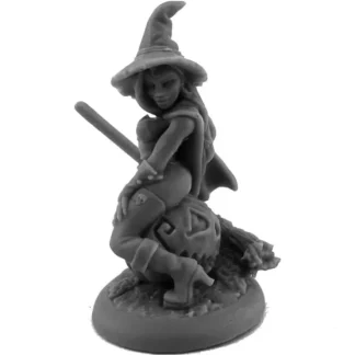 New Reaper Elise, Witch 30163 - Miniature Marvels: Airplane Models & Painted Dice Reaper Miniatures