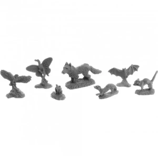 Best Reaper Familiars 1 07048 - Miniature Marvels: Airplane Models & Painted Dice Reaper Miniatures