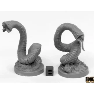 Flash Sale Reaper Giant Leeches (2) 44031 - Miniature Marvels: Airplane Models & Painted Dice Reaper Miniatures