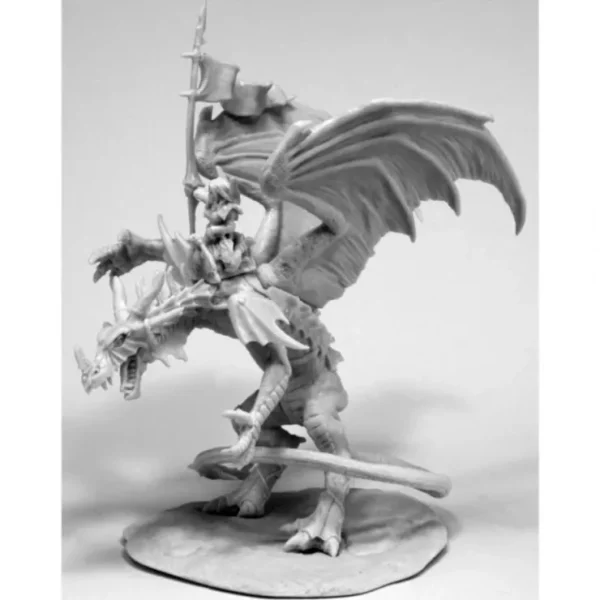 Store Reaper Kyra / Lavarath (Dragon Rider) 77557 - Miniature Marvels: Airplane Models & Painted Dice Reaper Miniatures