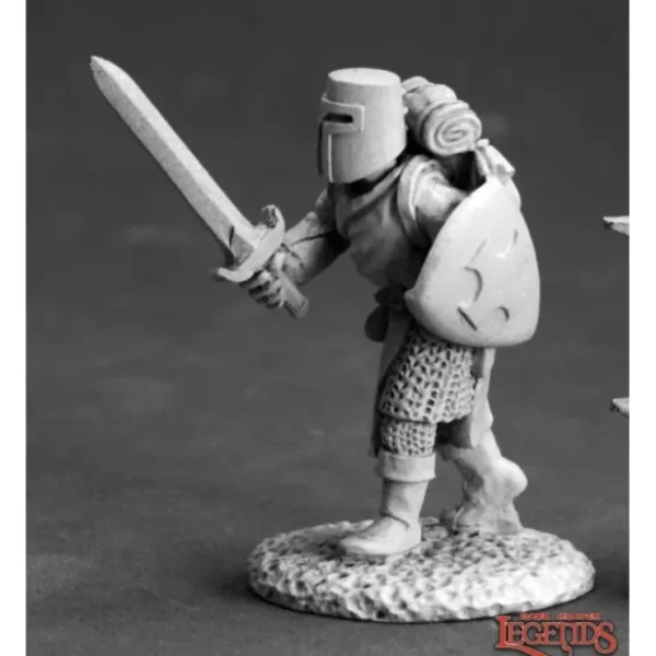 Best Reaper Sir Justin, Templar (metal) 02715 - Miniature Marvels: Airplane Models & Painted Dice Reaper Miniatures