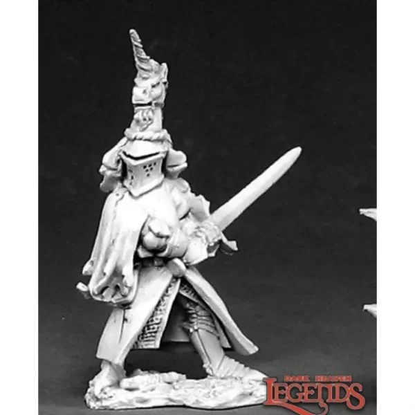 Best Reaper Sir Richard the White (metal) 02420 - Miniature Marvels: Airplane Models & Painted Dice Reaper Miniatures