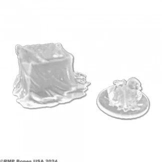 Discount Reaper Small Gelatinous Cube (Clear) 07132 - Miniature Marvels: Airplane Models & Painted Dice Reaper Miniatures