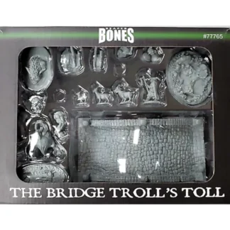 Best Reaper The Bridge Troll's Toll 77765 - Miniature Marvels: Airplane Models & Painted Dice Reaper Miniatures