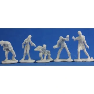 Cheap Reaper Zombies! (5) 77342 - Miniature Marvels: Airplane Models & Painted Dice Reaper Miniatures
