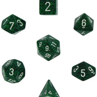 Clearance Recon: Speckled Polyhedral Dice Set (7's) CHX 25325 - Miniature Marvels: Airplane Models & Painted Dice Dice