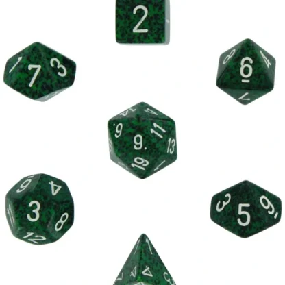 Clearance Recon: Speckled Polyhedral Dice Set (7's) CHX 25325 - Miniature Marvels: Airplane Models & Painted Dice Dice