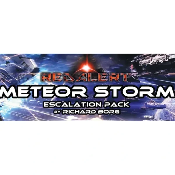 Clearance Red Alert: Meteor Storm Escalation Pack PSC RED007 - Miniature Marvels: Airplane Models & Painted Dice Board Game