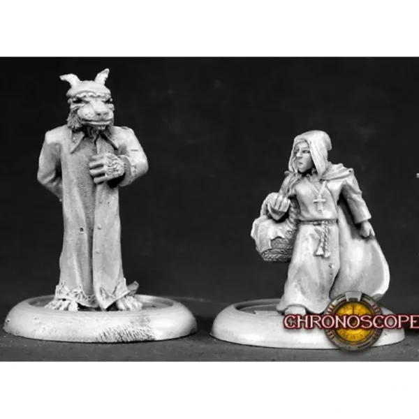 Fashion Red Riding Hood and Big Bad Wolf: Chronoscope RPR 50073 - Miniature Marvels: Airplane Models & Painted Dice Miniature