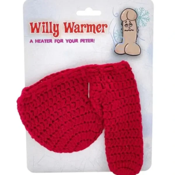 Online RED WILLY WARMER "Heater for your Peter" Men's Pecker Weener Adult Sock Gift - Miniature Marvels: Airplane Models & Painted Dice Egpull