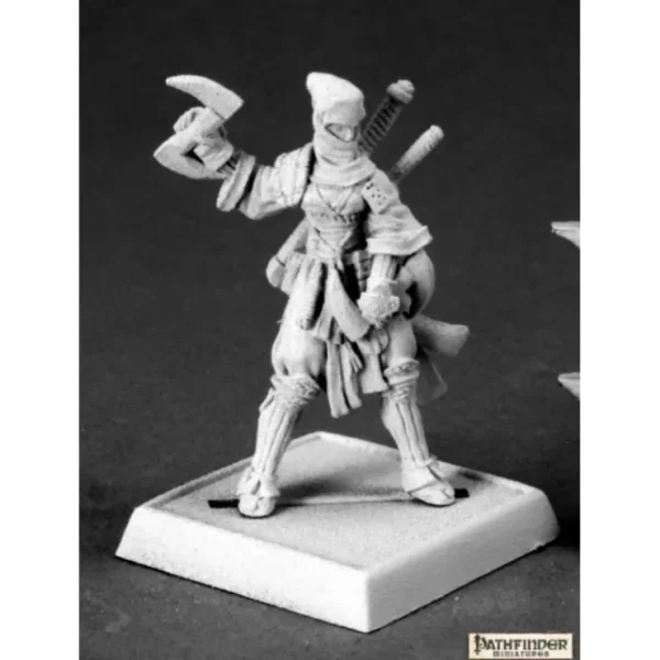 Best Reiko, Ninja: Pathfinder RPR 60084 - Miniature Marvels: Airplane Models & Painted Dice Miniature