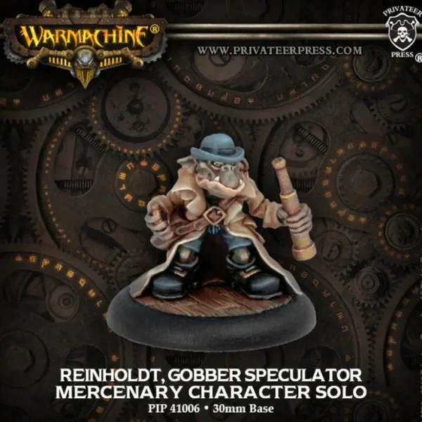 Flash Sale Reinholdt, Gobber Speculator: Mercenaries - Character Solo PIP 41006 - Miniature Marvels: Airplane Models & Painted Dice Miniature