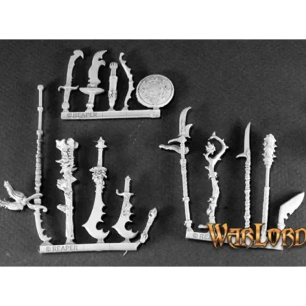 Discount Reptus Weapons (15): Warlord RPR 14449 - Miniature Marvels: Airplane Models & Painted Dice Miniature