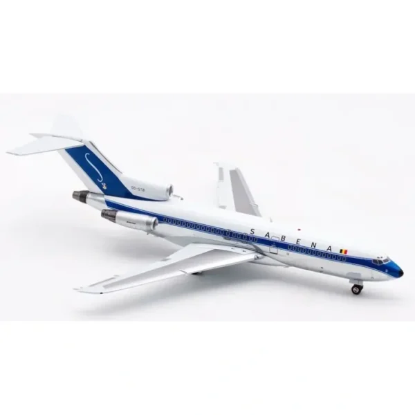 Shop Retro Models RM72102 1:200 Sabena Boeing 727-100 - Miniature Marvels: Airplane Models & Painted Dice Airplane Model