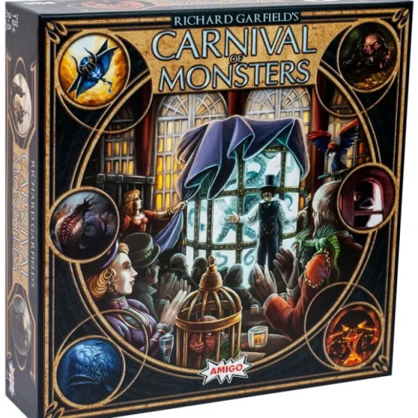 New Richard Garfield's Carnival of Monsters AGI 19718 - Miniature Marvels: Airplane Models & Painted Dice Board Game