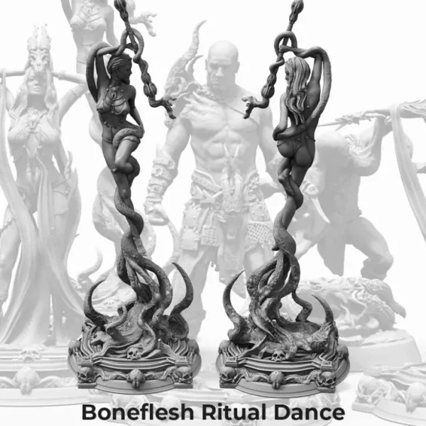 Store Ritual Dance, 32mm - Miniature Marvels: Airplane Models & Painted Dice Miniature