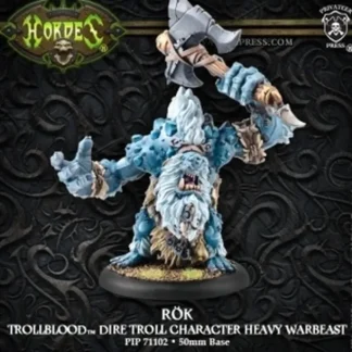 Hot Rk: Trollbloods - Warbeast PIP 71102 - Miniature Marvels: Airplane Models & Painted Dice Miniature
