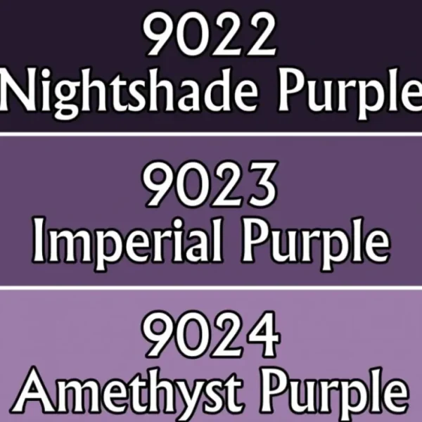 Hot Royal Purples: MSP Triads RPR 09708 - Miniature Marvels: Airplane Models & Painted Dice Paint