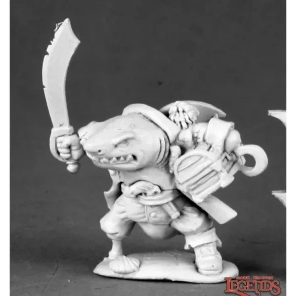 Online Rumscratch, Dwarf Wereshark: Dark Heaven Legends RPR 03493 - Miniature Marvels: Airplane Models & Painted Dice Miniature