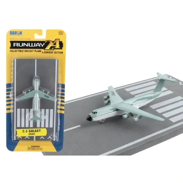 Sale Runway24 C-5 Galaxy - Miniature Marvels: Airplane Models & Painted Dice Airplane Model