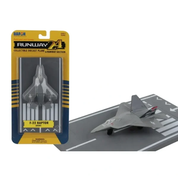 Sale Runway24 F-22 Raptor - Miniature Marvels: Airplane Models & Painted Dice Airplane Model