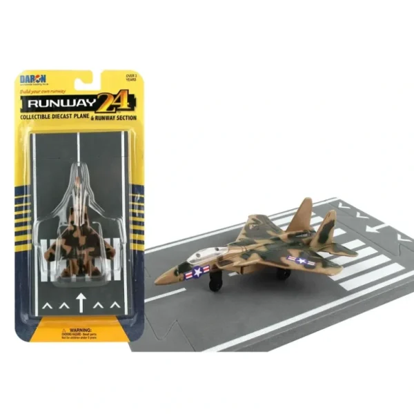 Runway24 RW120 F-15 Eagle Desert Camo (USAF) - Miniature Marvels: Airplane Models & Painted Dice* Airplane Model