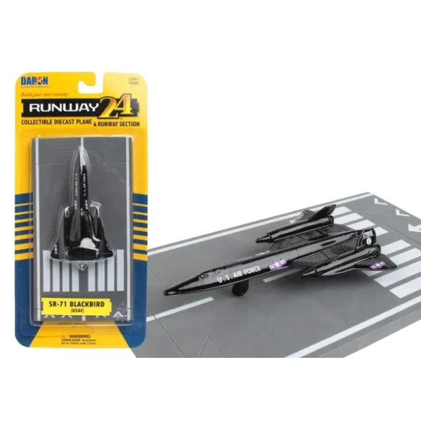 Sale Runway24 SR-71 No Drone - Miniature Marvels: Airplane Models & Painted Dice Airplane Model