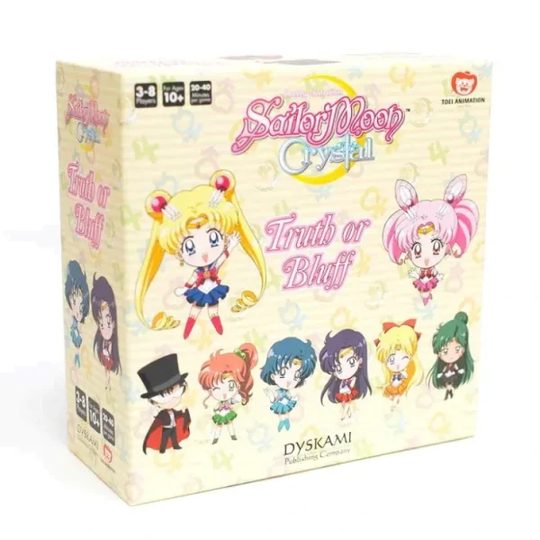 New Sailor Moon Crystal: Truth or Bluff GGD DYS402 - Miniature Marvels: Airplane Models & Painted Dice Board Game